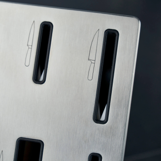  Set of 5 knives in a Zwilling Four Star self-sharpening block - White - 10