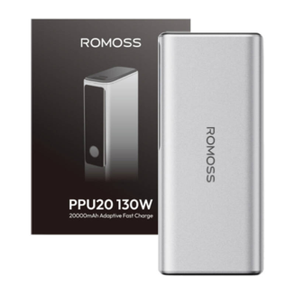Powerbank ROMOSS PPU20 20000mAh 130W (srebrny) - 2