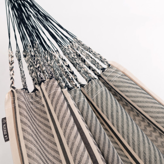  La Siesta Flora zebra double hammock - 5