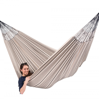  La Siesta Flora zebra double hammock - 2