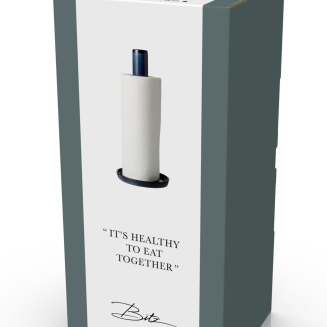  Bitz Dark blue/Black paper towel holder - 4