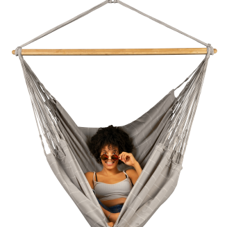  La Siesta Domingo almond king size hammock chair - 2