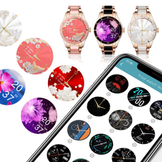 Smartwatch Damski Rubicon RNCE82 Różowy - 10