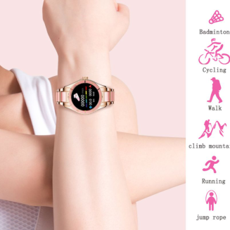 Smartwatch Damski Rubicon RNCE82 Różowy - 11