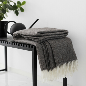 Koc Lapuan Kankurit ARVO white-brown 130x180 cm - 2