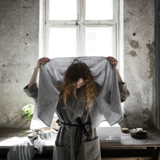  Lapuan Kankurit Terva white-grey towel - 4