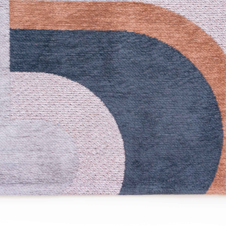  Louis de Poortere Nuance Module camel blue carpet - 9