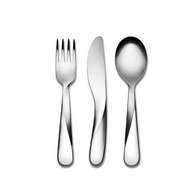 Alessi Giro Kids cutlery set