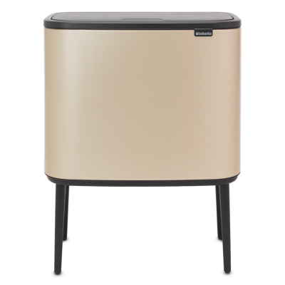 Brabantia Bo Touch Bin 11+11+11l champagne