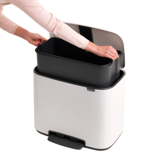  Brabantia Bo waste bin 36l white - 5
