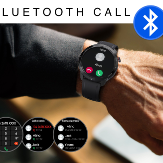 Smartwatch Męski RUBICON RNCF14 Black SMARUB250 - 11