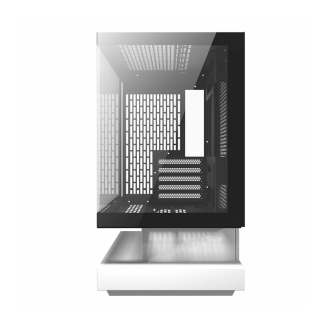 Obudowa komputerowa Darkflash F1 (Biała) + 6 wentylatorów ARGB - 4