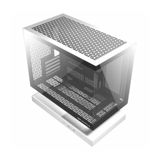 Obudowa komputerowa Darkflash F1 (Biała) + 6 wentylatorów ARGB - 6