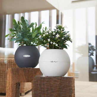  Lechuza Puro Color 20 slate gray flowerpot - 8
