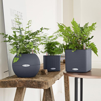  Lechuza Puro Color 20 slate gray flowerpot - 7