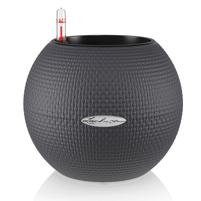  Lechuza Puro Color 20 slate gray flowerpot
