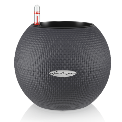  Lechuza Puro Color 20 slate gray flowerpot