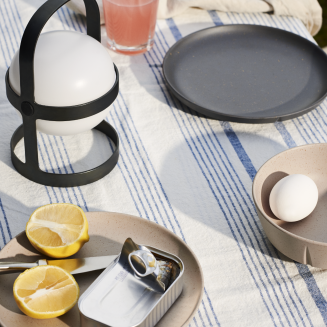 Solar lamp z USB Rosendahl Soft Spot Olive 18 cm - 9