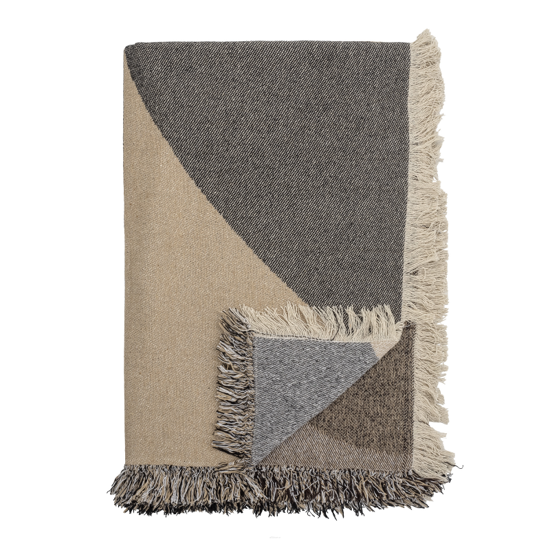  Bloomingville Tasja Nature plaid 130x160 cm