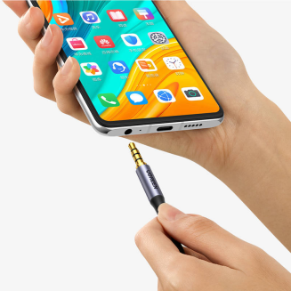 Kabel UGREEN AV183 jack 3.5mm-jack 3.5mm 3m (czarny) - 2