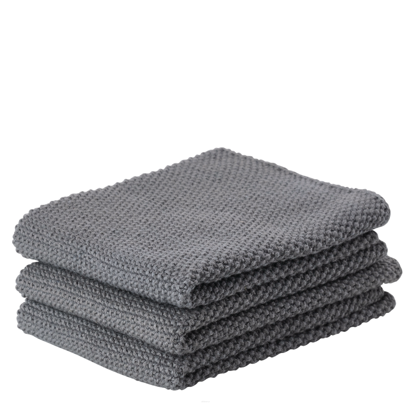  Zone Denmark Cool Grey kitchen cloths 3 pcs.