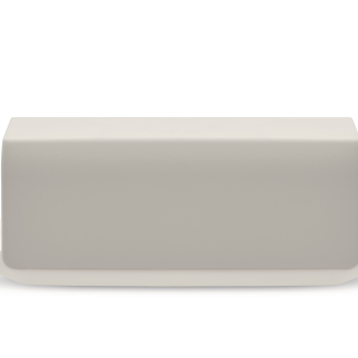 Alessi Mattina butter dish, gray - 2