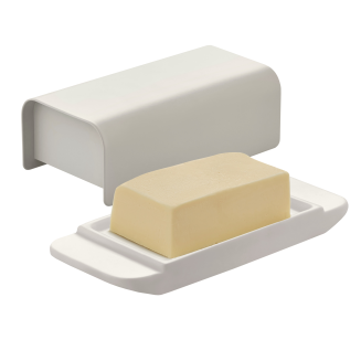 Alessi Mattina butter dish, gray - 4