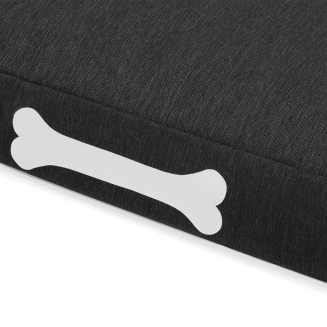  Fatboy Doggielounge Olefin L Thunder Gray bed - 5
