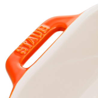  Staub rectangular ceramic platter - 1.1 ltr, Orange - 3