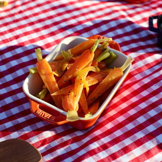  Staub rectangular ceramic platter - 1.1 ltr, Orange - 4