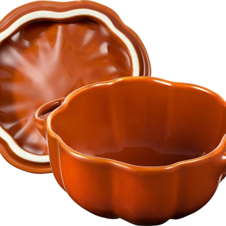  Mini Cocotte round pumpkin Staub - Orange, 700 ml - 2