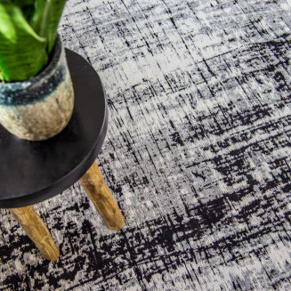  Louis de Poortere Mad Men Griff metro black&white carpet - 10