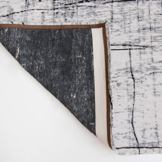  Louis de Poortere Mad Men Griff metro black&white carpet - 5