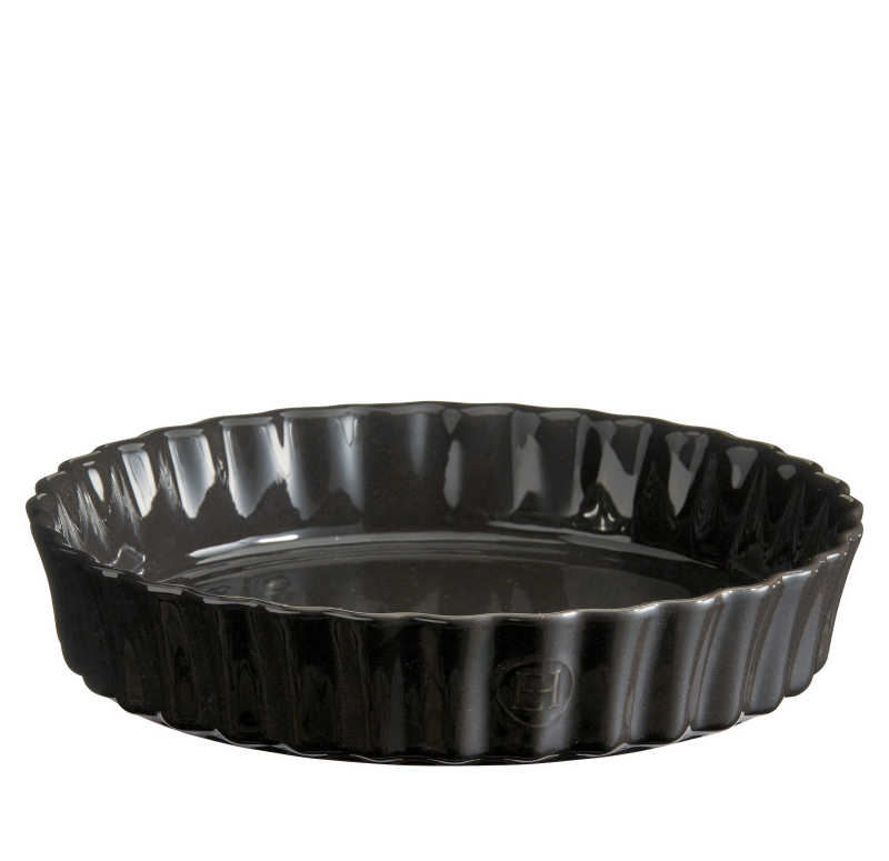  Emile Henry tart dish 28 cm black