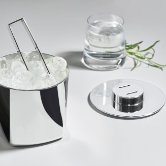  Zone Denmark Rocks Ice Bucket with Tongs - 5