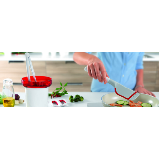 Container | Guzzini My Kitchen utensil drainer, gray - 2