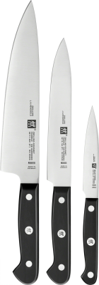  Set of 3 Zwilling Gourmet knives