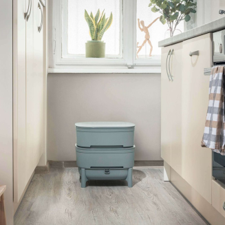 Kompostownik dla dżdżownic Plastia szary - 10