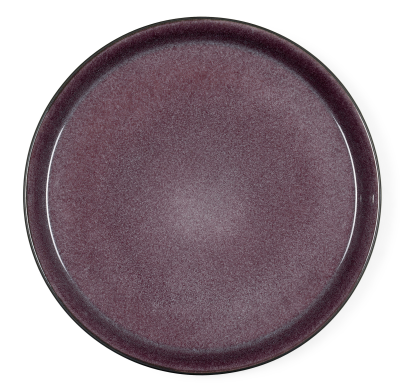 Gastro Bitz Black Lilac plate 27 cm