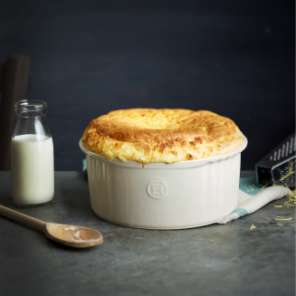  Emile Henry soufflé dish, 2.45 l, red - 2