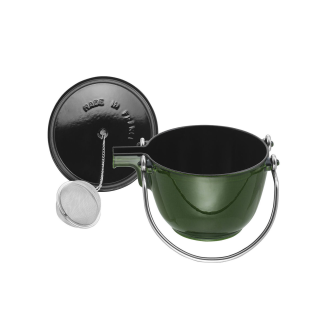  Staub kettle - 1.15 ltr, Green - 3