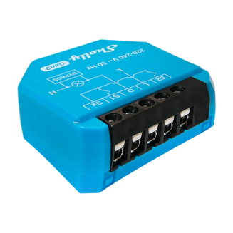 1-kanałowy sterownik oświetlenia bez neutralnego Shelly 1L Gen3 WiFi - 2