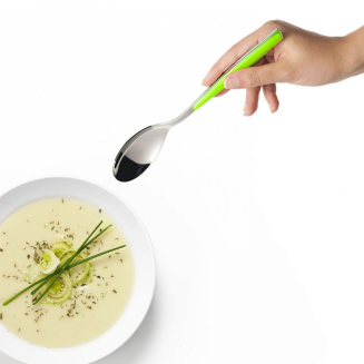 Zestaw sztućców obiadowych Casa Bugatti Glamour Apple Green 24 szt. - 3