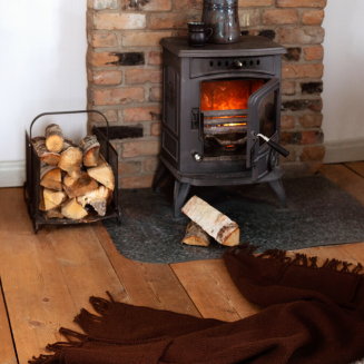  Lapuan Kankurit UNI chocolate scarf with pockets 60x170 cm - 2