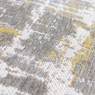  Louis de Poortere Atlantic Streaks sea bright sunny round rug - 7