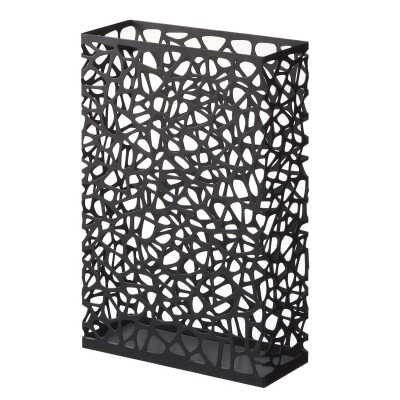  Yamazaki Nest rectangular black umbrella holder