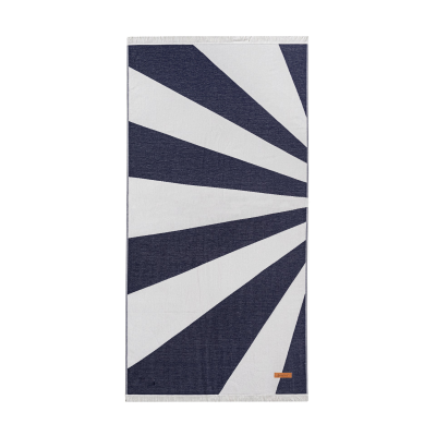 Bricini Sunset Oxford beach towel 90x180 cm