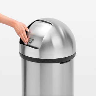  Brabantia Push Bin 60L, brushed steel - 5