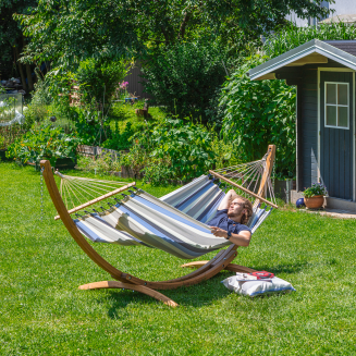 Pillow case for La Siesta Amante Sea Salt hammock - 3