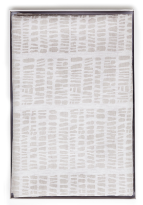  Lapuan Kankurit Kaarna tablecloth white-linen 150x220 cm